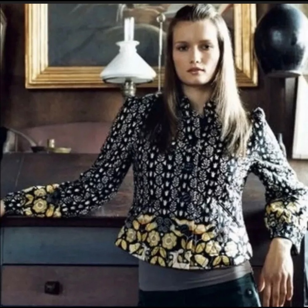 COPY - NWOT Anthropologie Elevenses quilted jacket 6
